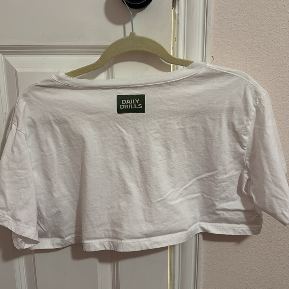 Daily Drills Super Crop Top Size Small